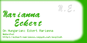 marianna eckert business card